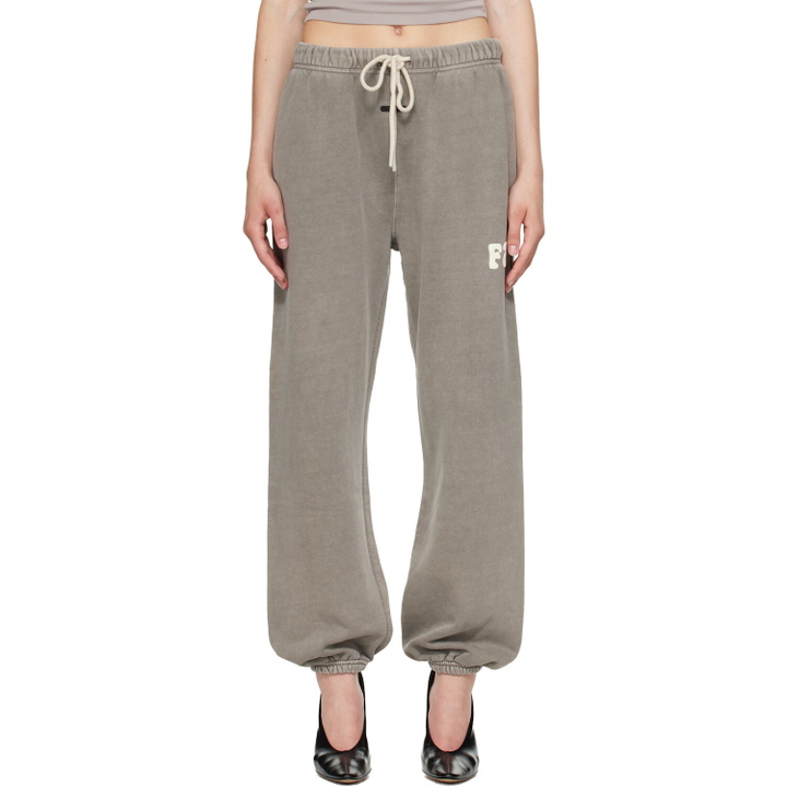 Photo: Fear of God ESSENTIALS Taupe Classic Fleece Sweatpants