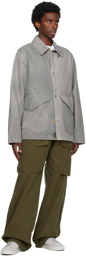 Objects IV Life Gray Faded Jacket