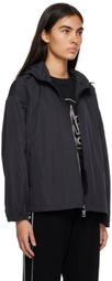 Moncler Black Tyx Rain Jacket