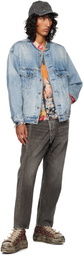 R13 Red Kurt High Top Sneakers