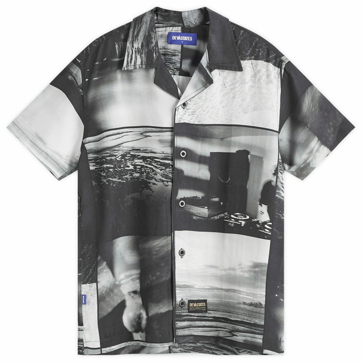 Photo: Deva States Men's Exotica Vacation Shirt in Black