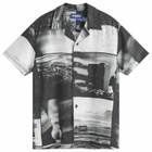 Deva States Men's Exotica Vacation Shirt in Black