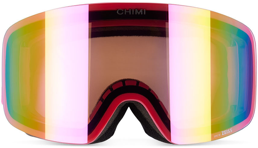 CHIMI Pink 01 Snow Goggles