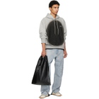 MM6 Maison Margiela Black Classic Triangle Tote