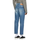 AMI Alexandre Mattiussi Blue Tapered Fit Jeans