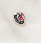 Moncler - Logo-Print Cotton-Jersey Sweatshirt - Off-white