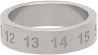 Maison Margiela Silver Numbers Ring