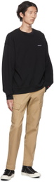 Levi's Black Embroidered Sweatshirt