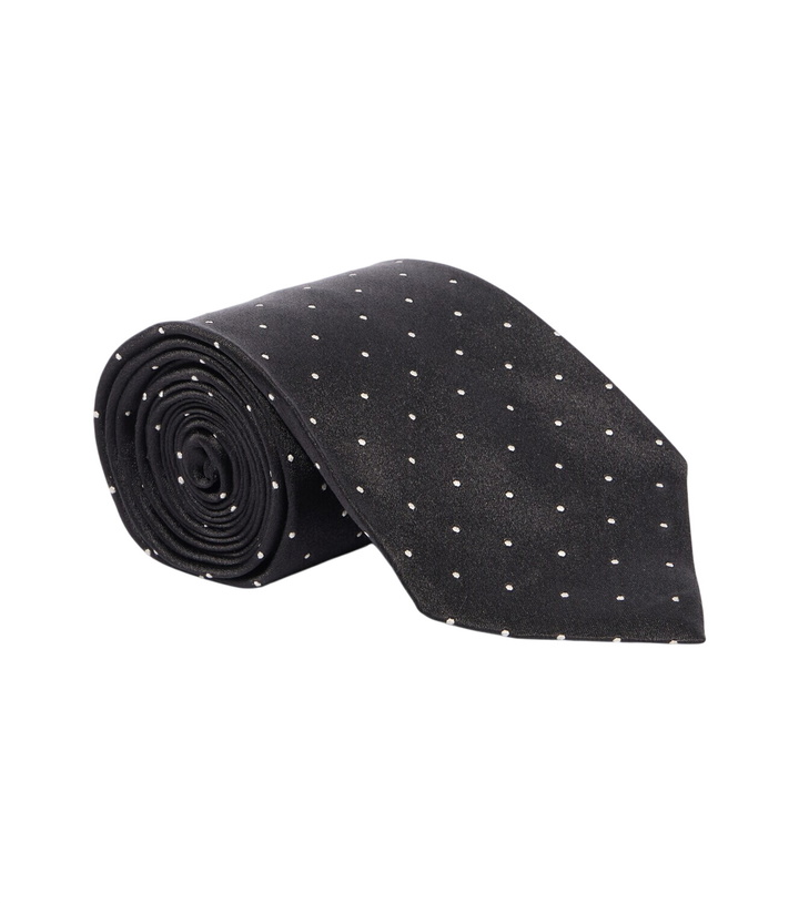 Photo: Tom Ford Polka-dot silk twill tie