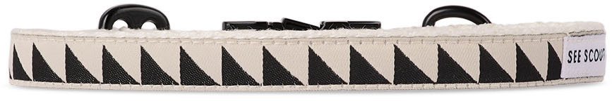 See Scout Sleep Beige & Black Small Nice Grill Standard Collar