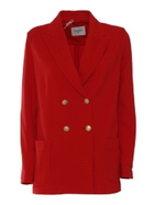 Circolo 1901 Oxford T.c. Double Breasted Jacket