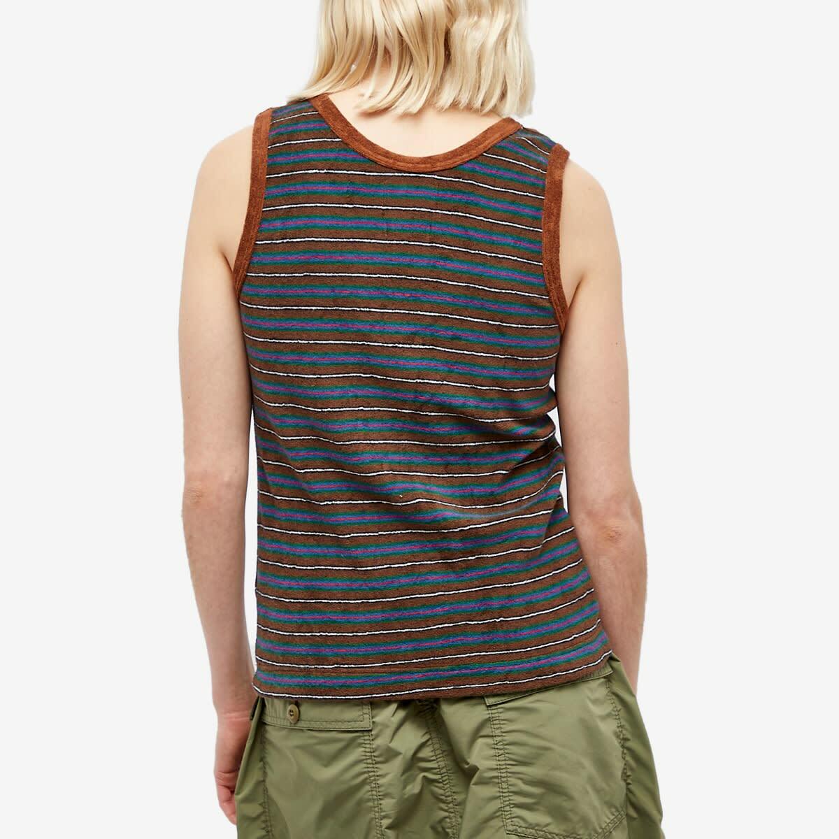 Howlin by Morrison Women's Howlin' Lost At Sea Stripe Tank Top in Brown Mind
