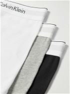 Calvin Klein Underwear - Three-Pack Modern Stretch-Cotton Boxer Briefs - Multi