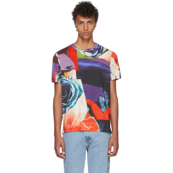 Photo: Paul Smith Multicolor All Over Rose T-Shirt