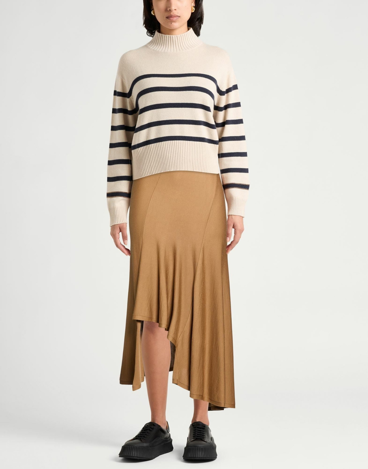 Khaite Womens Maxi skirt Camel