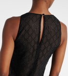 Gucci GG embellished silk gown