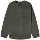 Rains Men's Fleece Jacket in Green