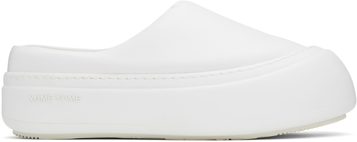 YUME YUME White Goofy Slip-on Loafers