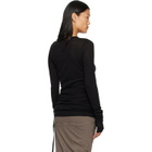 Rick Owens DRKSHDW Black Tower Basic LS T-shirt
