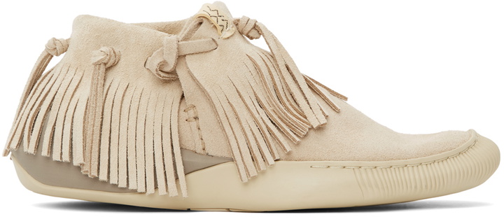 Photo: Visvim Beige Gila Shaman Coyote Moccasins