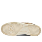 Gucci Men's Re-Web GG Jacquard Sneaker in White/Beige