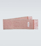 Acne Studios Alpaca, wool, and mohair-blend scarf