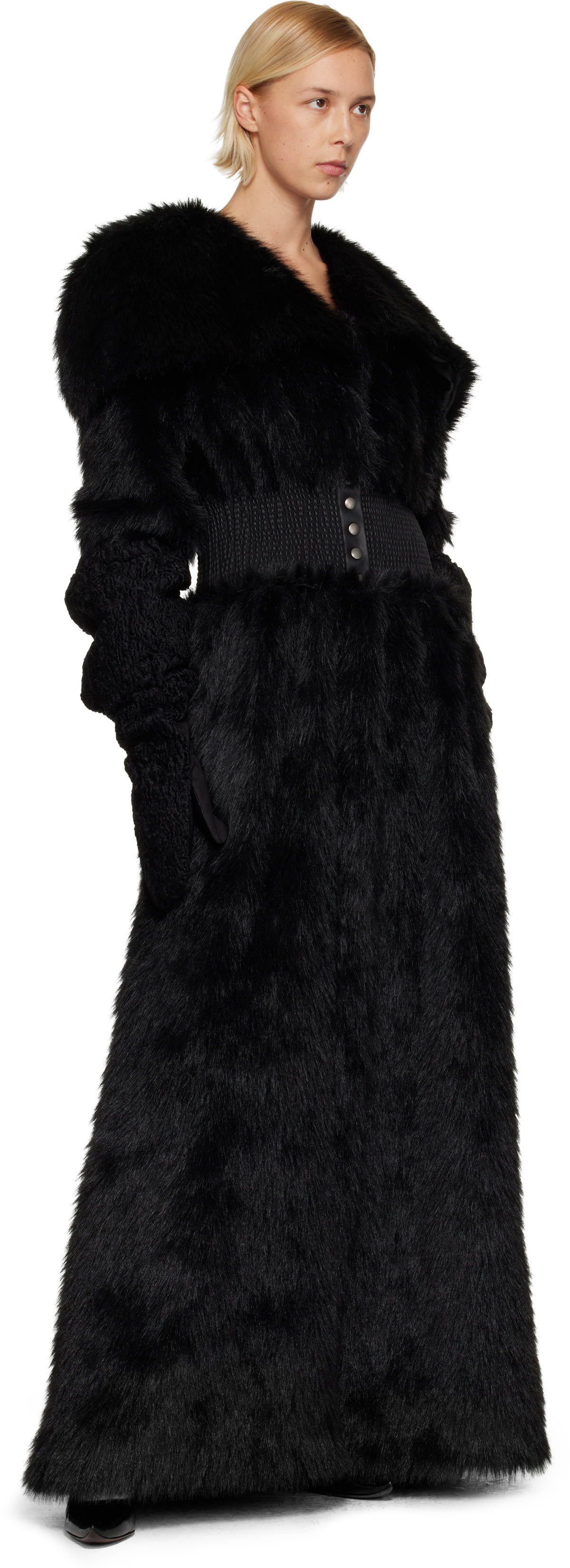 Nicklas Skovgaard SSENSE Exclusive Black Eva Mitts