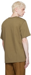 Helmut Lang Taupe Inside-Out T-Shirt