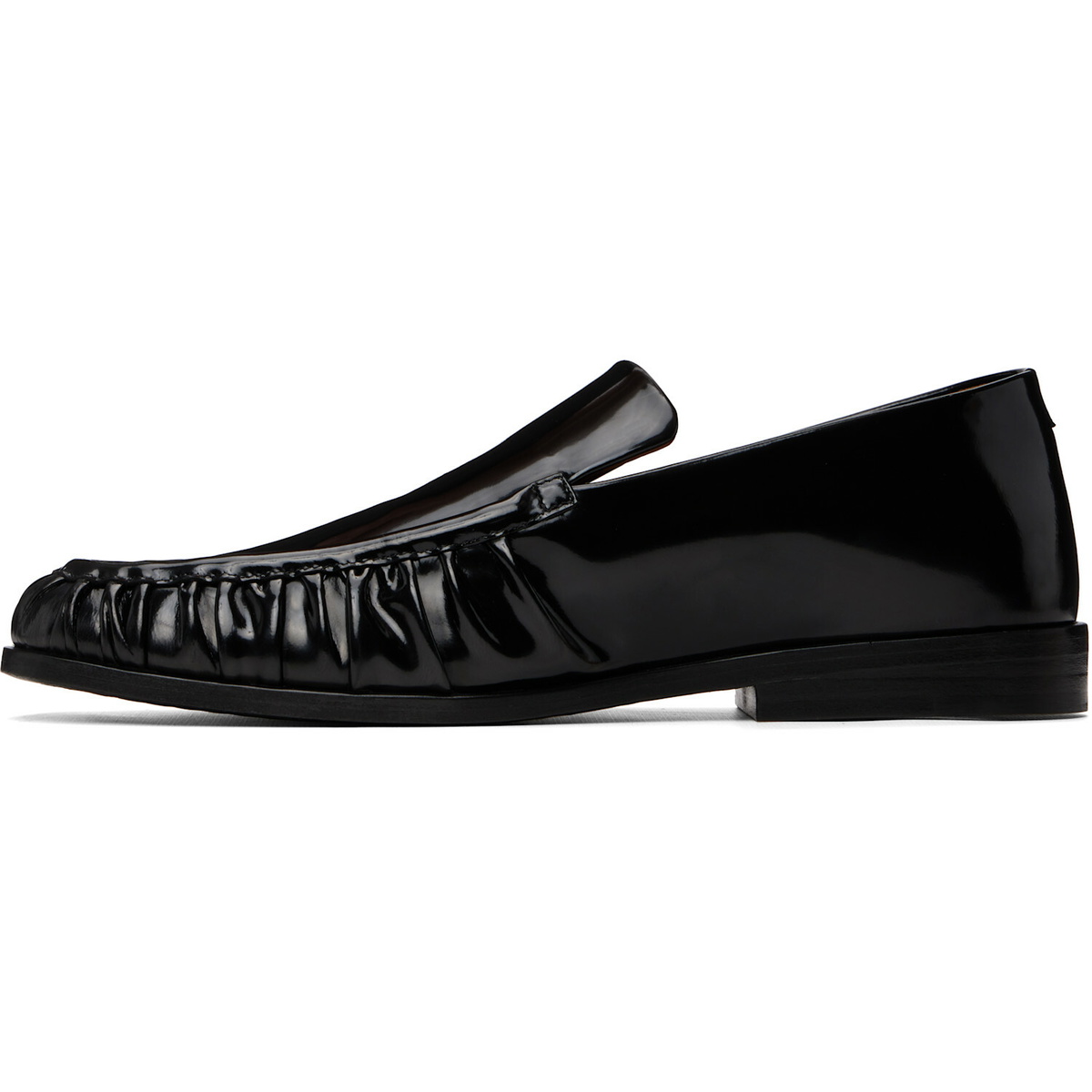 Marsèll Black Leather Loafers