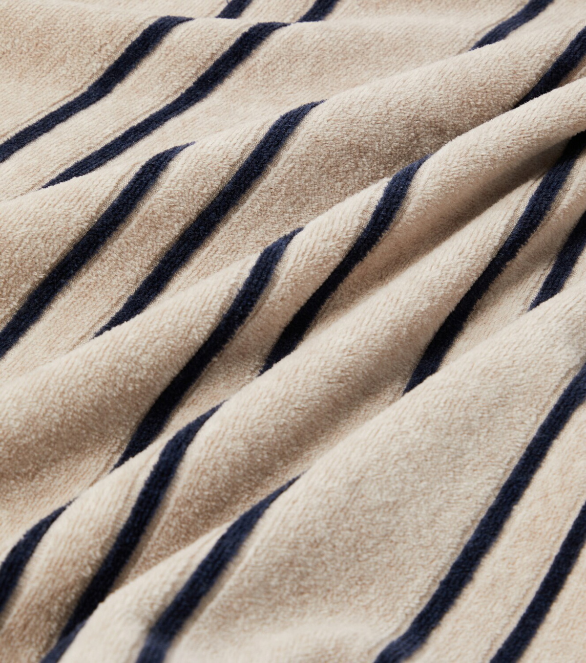 Brunello Cucinelli Striped cotton terry beach towel