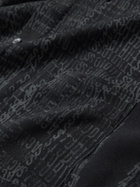 Acne Studios - Logo-Print Woven Shirt - Black