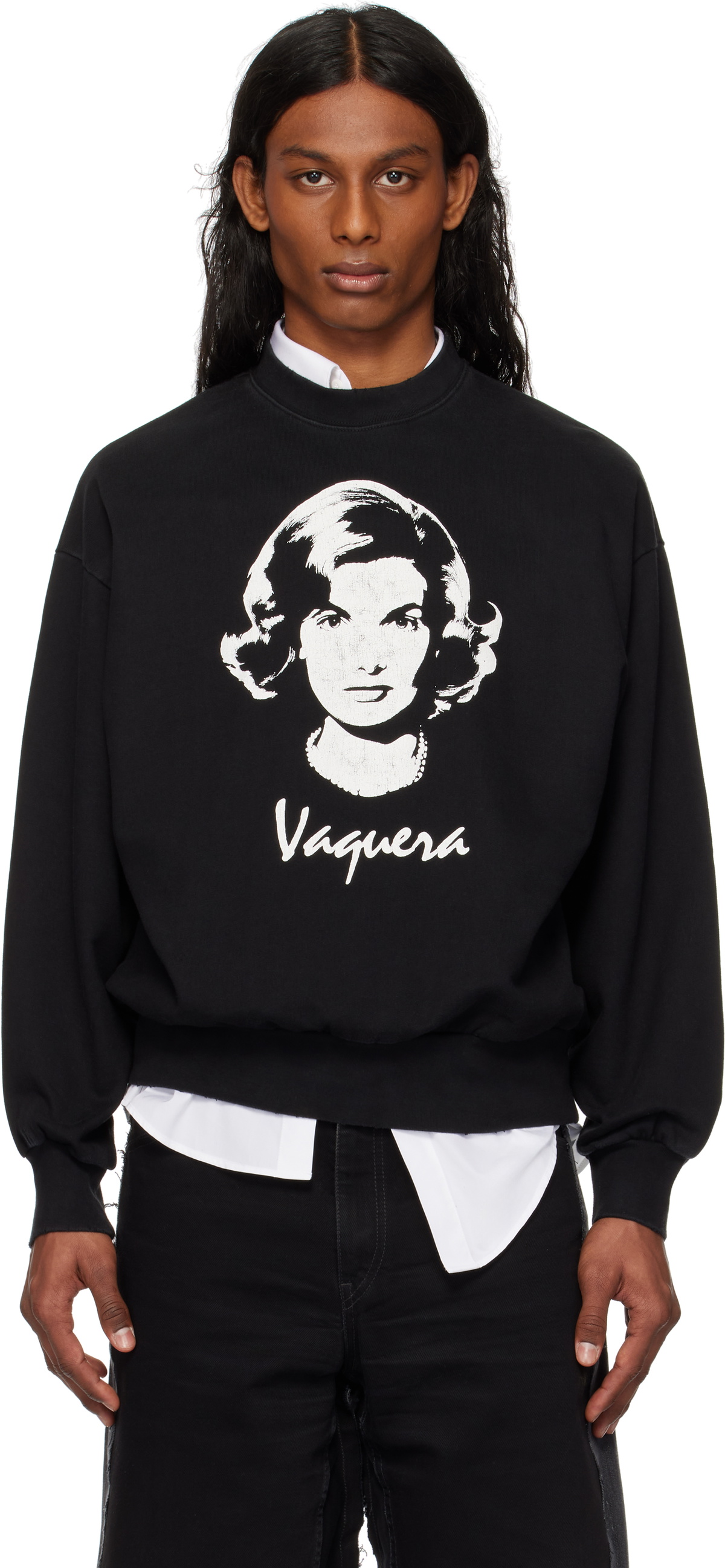 VAQUERA Black Jackie Sweatshirt Vaquera