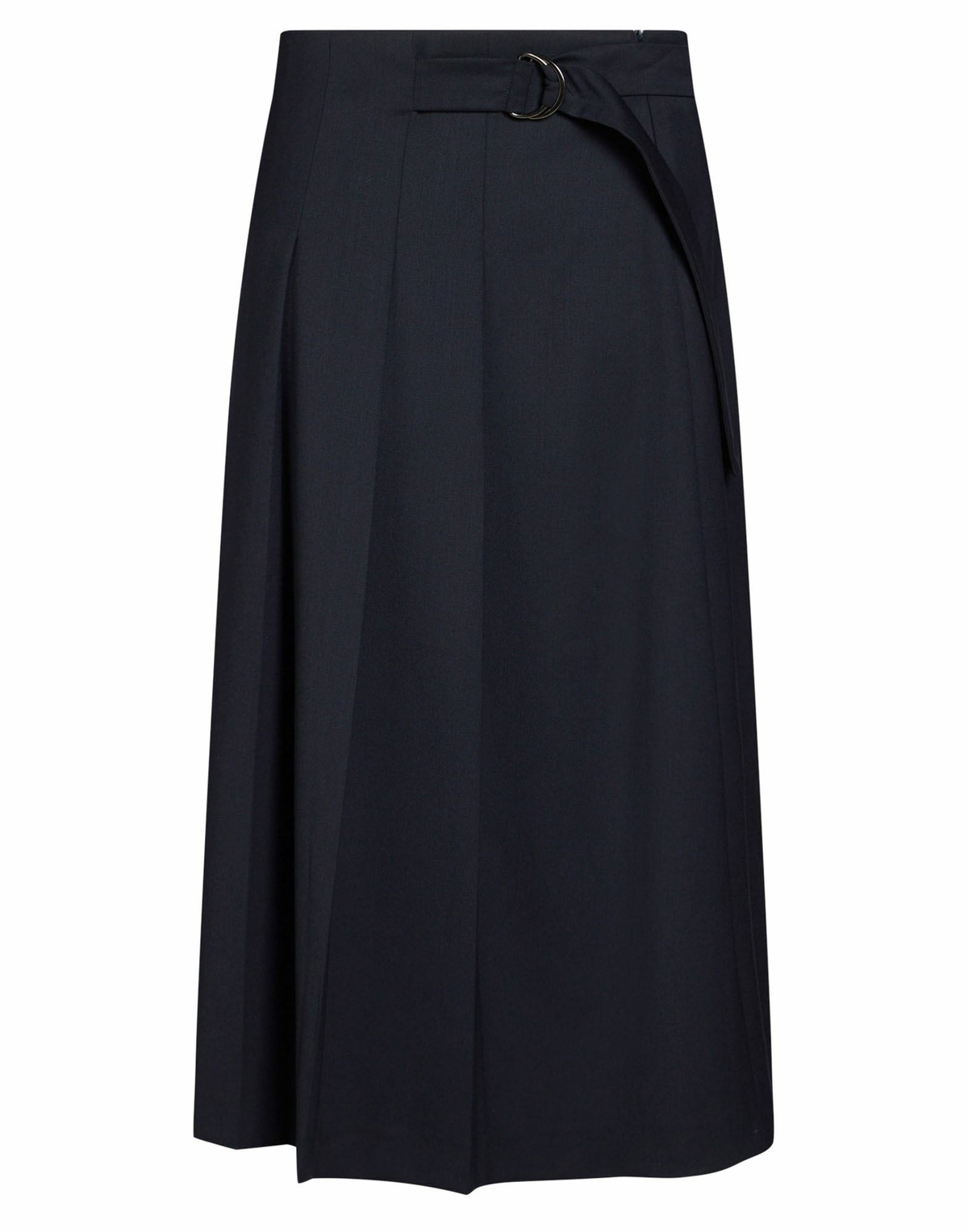 Peserico Womens Midi skirt in Midnight blue