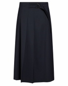 Peserico Womens Midi skirt in Midnight blue