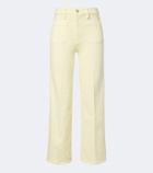 Frame Anchor cropped straight jeans