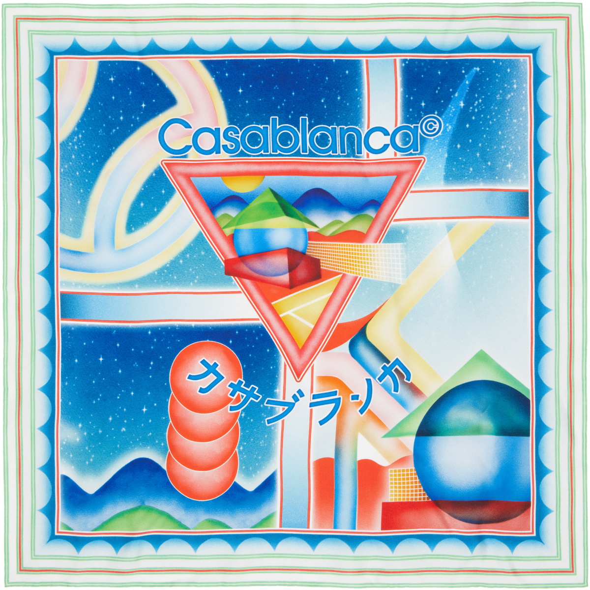 Casablanca Large silk scarf Casablanca