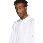 Johnlawrencesullivan White Attached Sleeve Shirt