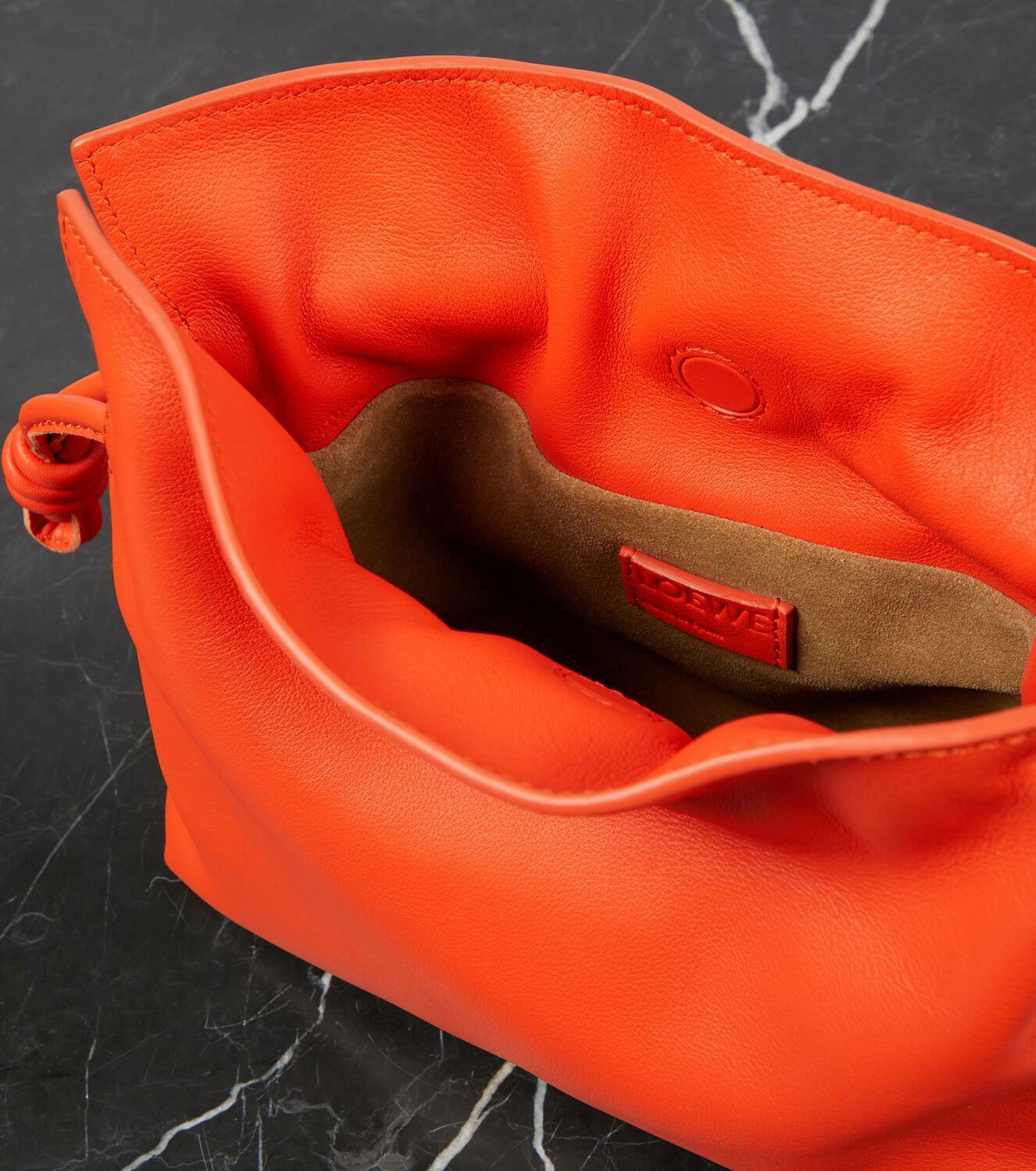 Loewe Flamenco Mini leather clutch Loewe
