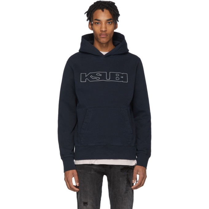 Photo: Ksubi Navy Sign Of The Times Hoodie