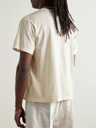 John Elliott - Folsom Distressed Cotton-Jersey T-Shirt - Neutrals