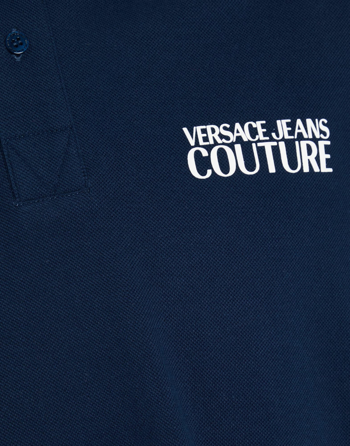 Versace Jeans Couture Mens Polo shirt in Blue