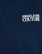 Versace Jeans Couture Mens Polo shirt in Blue