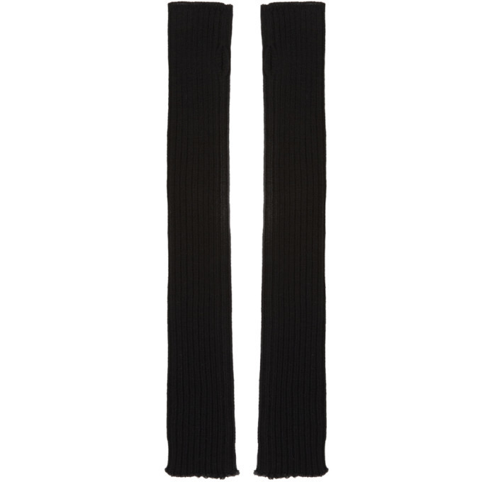 Rick Owens Black Arm Warmers Rick Owens