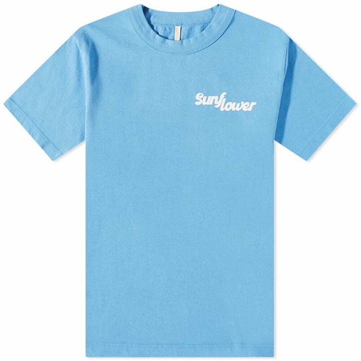 Photo: Sunflower Men's Logo T-Shirt in Blue