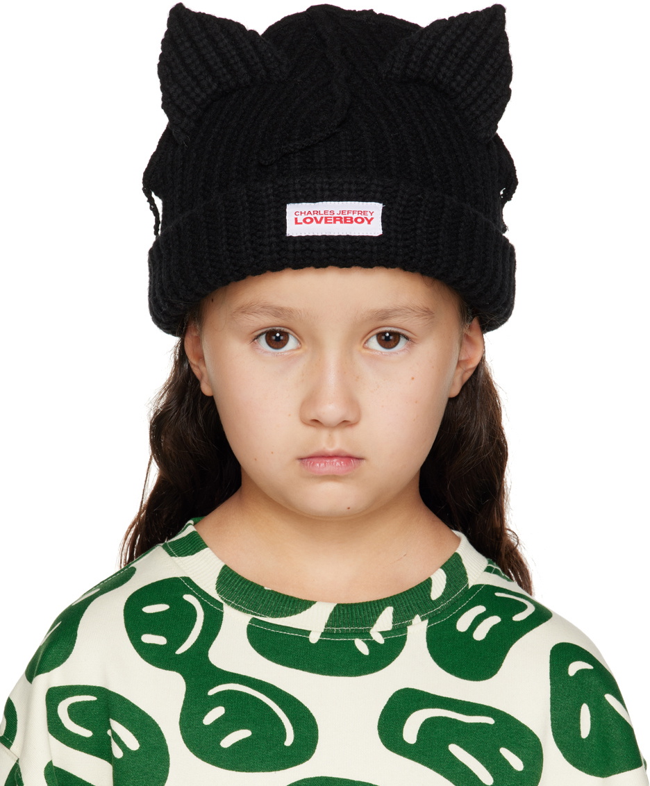 timelesz着用【Charles Jeffrey Loverboy】Chunky Ears Beanie Charles Jeffrey Loverboy Chunky Ears Beanie Black / FedEx | eBay