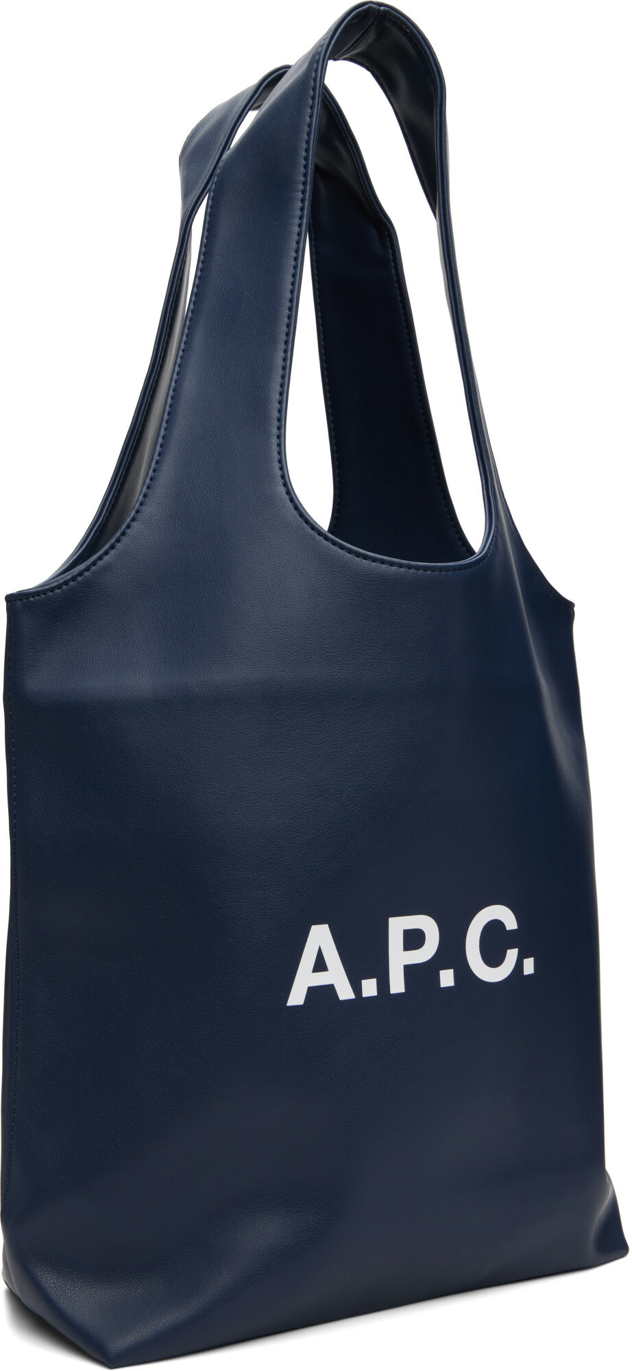 A.P.C. Navy Ninon Small Tote