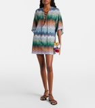 Missoni Zigzag Small terry clutch