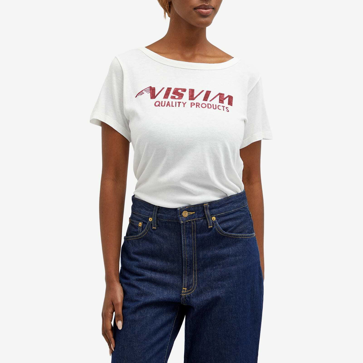 Visvim Women's Carree T-Shirt in White