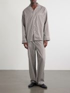 Derek Rose - Ledbury 96 Printed Cotton-Poplin Pyjama Set - Brown
