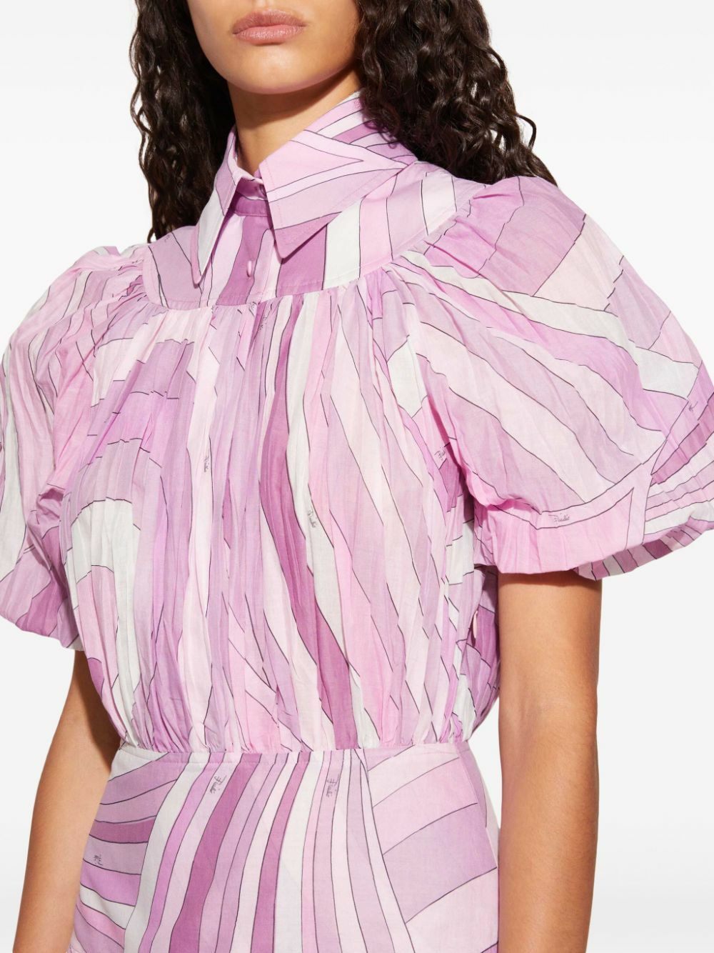 emilio pucci pink dress Emilio Pucci Long Dress in Peonia
